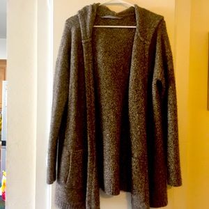 Cozy Merino wool blend Athleta wrap, size XL